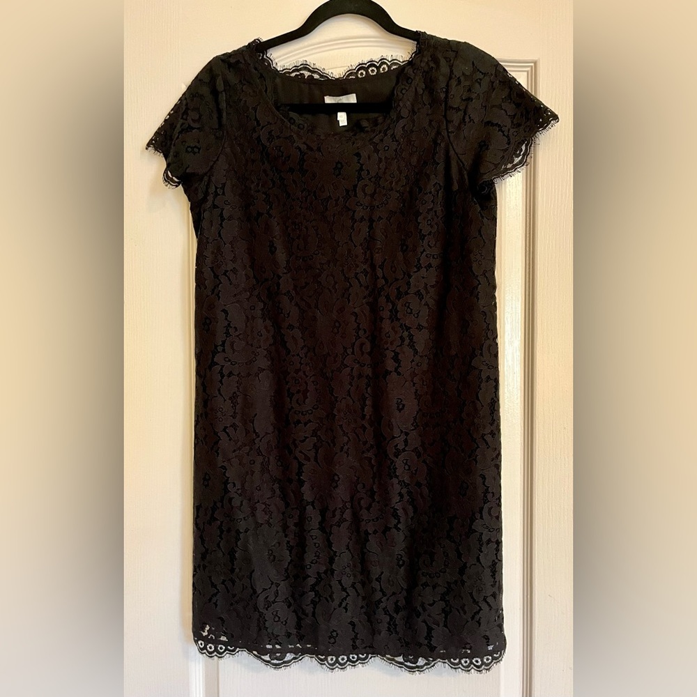 Joie Black Lace Dress XS